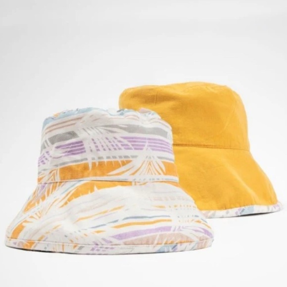 RUSTY NWT Hawk Reversible Sun Hat Bucket Hat OSFM - Picture 11 of 11
